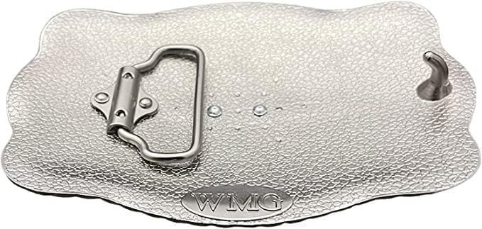 WMG Western Belt Buckle Initial Letters ABCDMRJ to Z Cowboy Belt Buckle, Rodeo Buckles for Men & Women Fits Up to 2 Inch Belts - Image 5